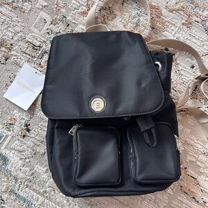 Minimalist Black Backpack